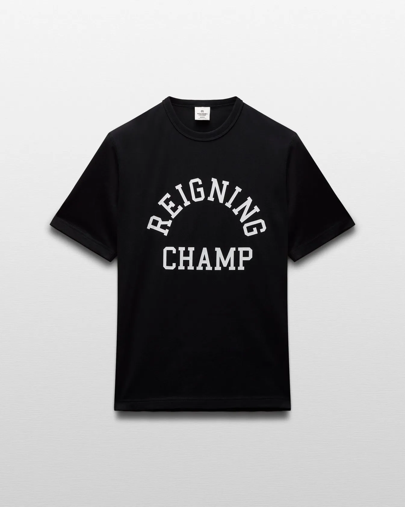 Reigning Champ Lightweight Jersey Arch Logo Standard T-Shirt