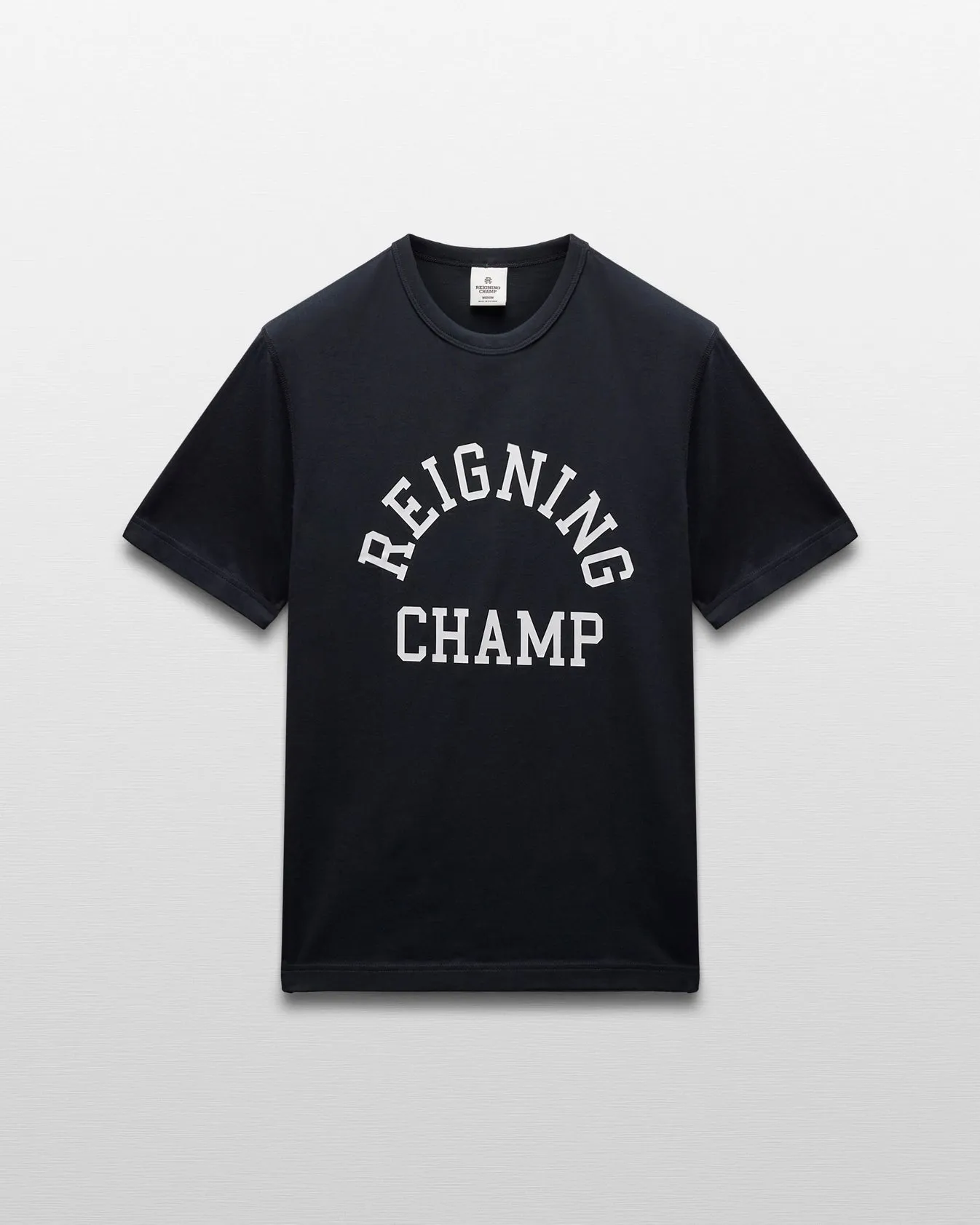 Reigning Champ Lightweight Jersey Arch Logo Standard T-Shirt