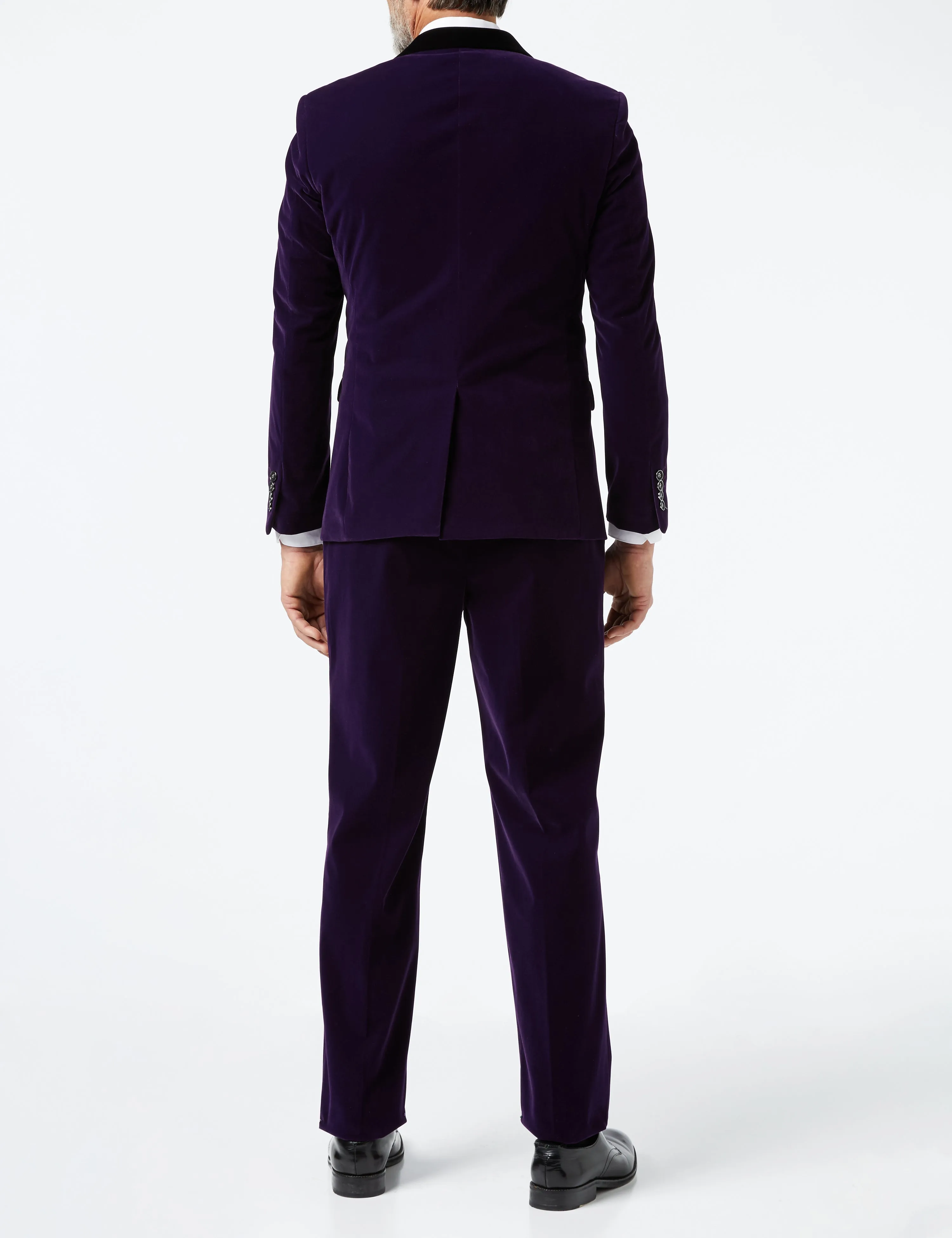 Ricky - Purple Velvet 3 Piece Wedding Suit