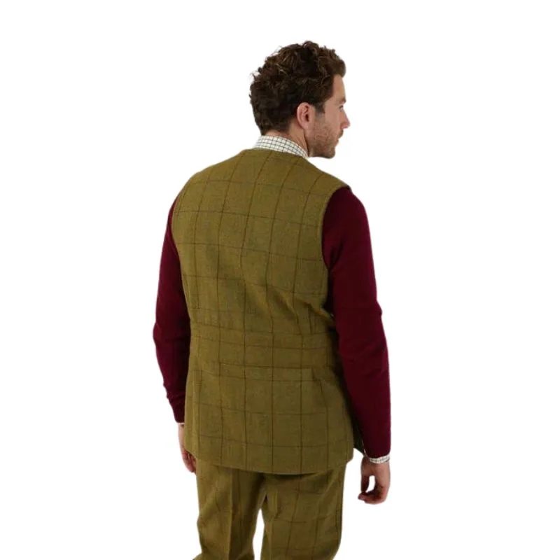 Rutland Men's Shooting Waistcoat In Lichen