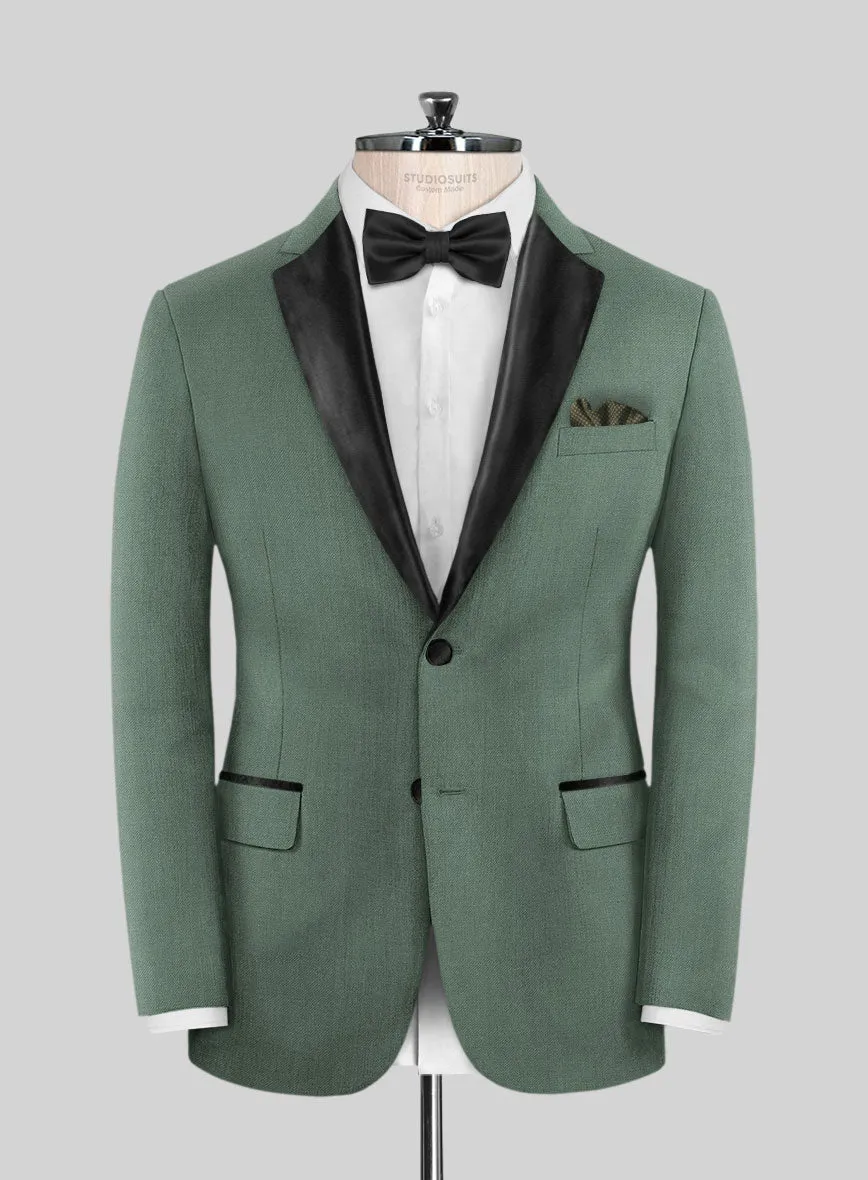 Sage Green Tuxedo Suit