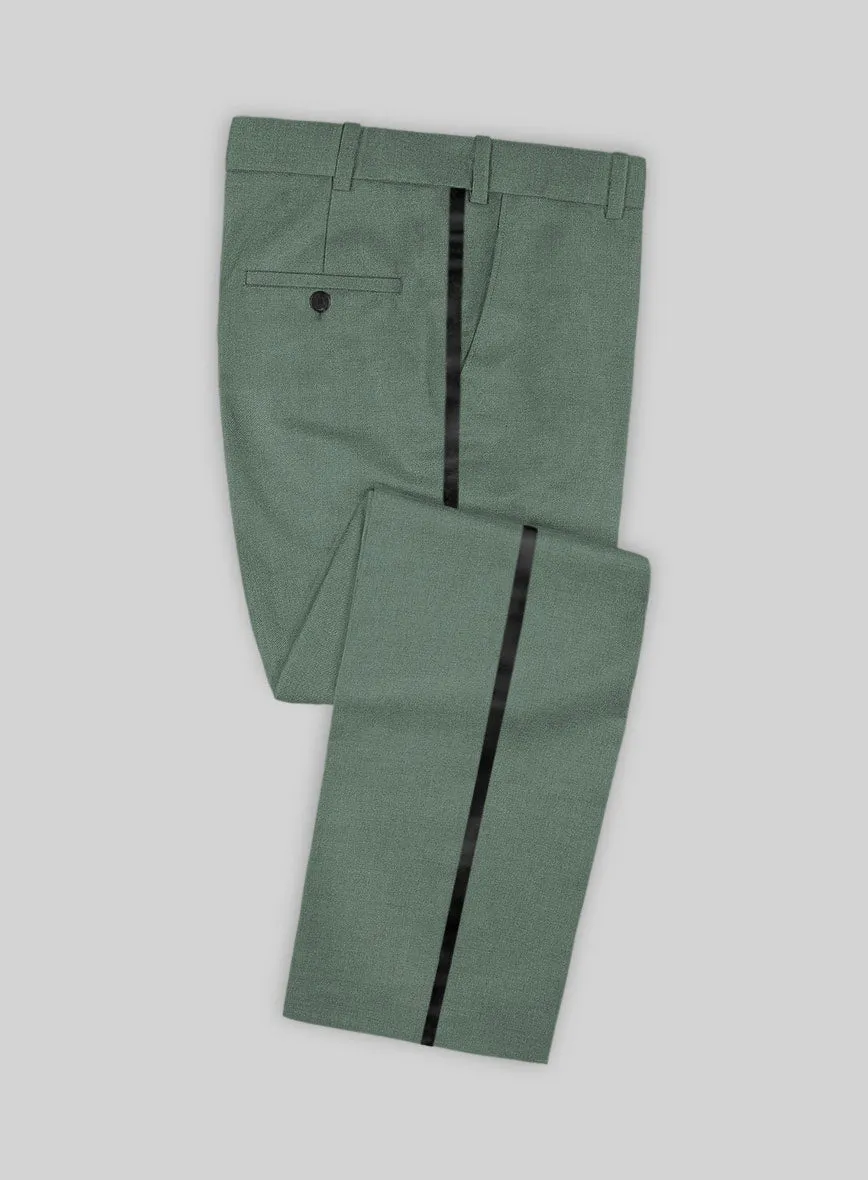 Sage Green Tuxedo Suit