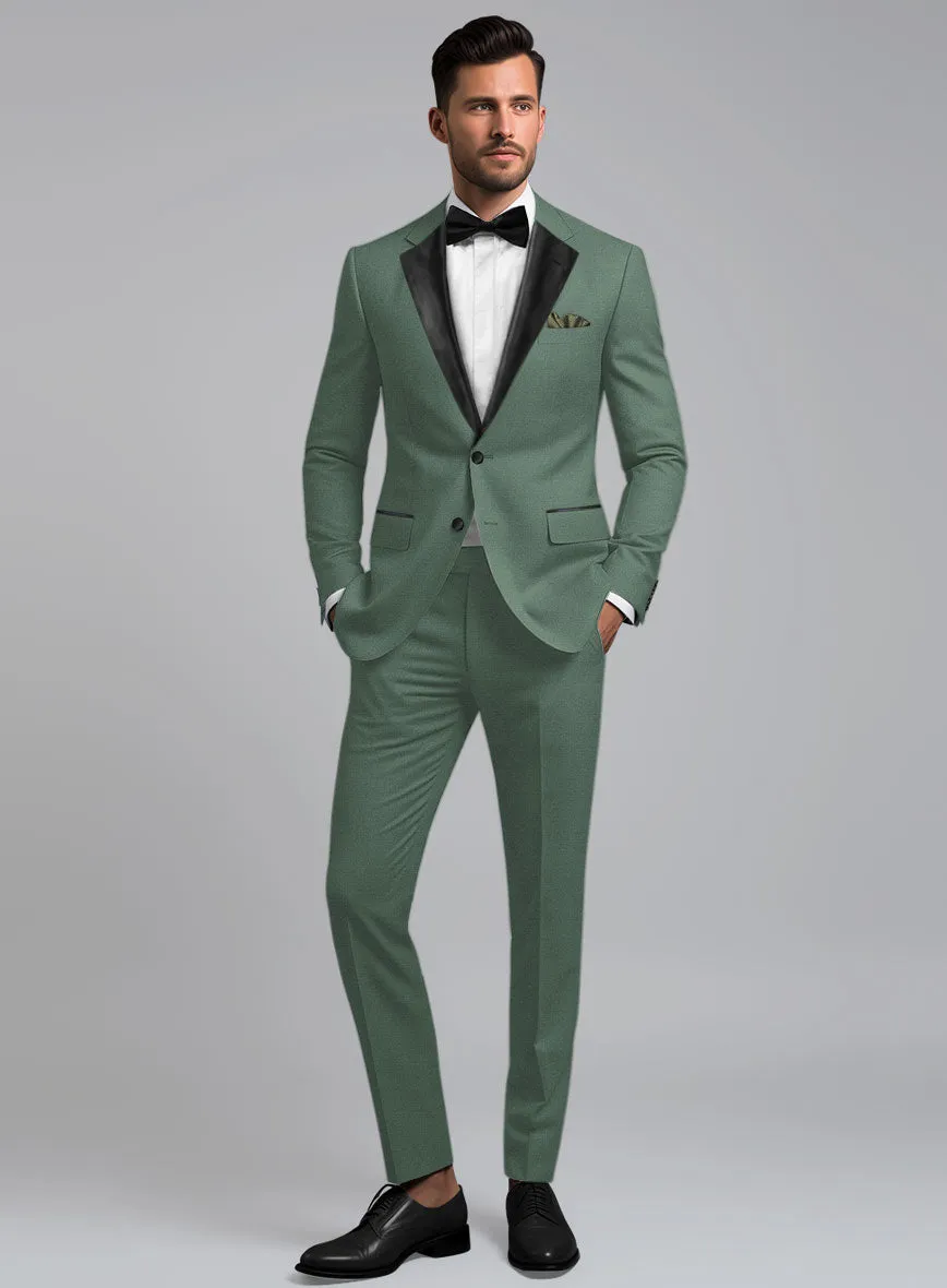Sage Green Tuxedo Suit