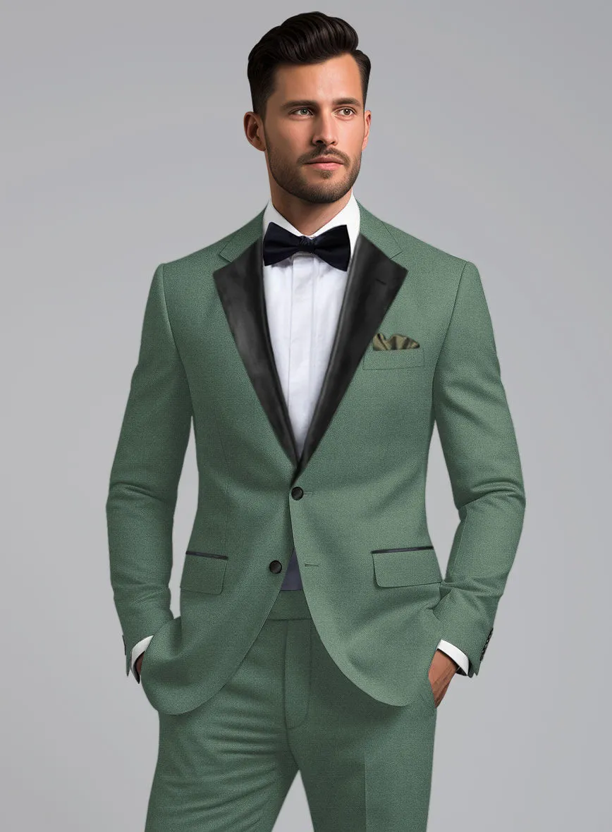Sage Green Tuxedo Suit
