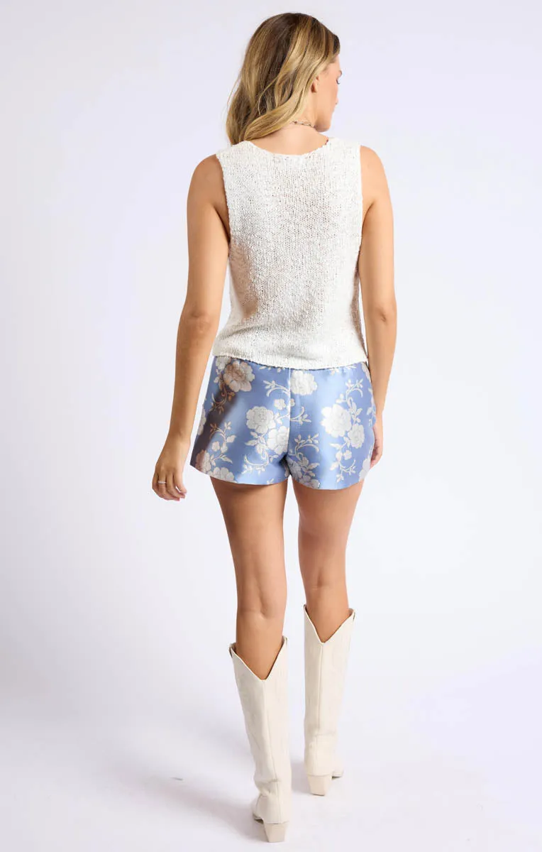 SAGE THE LABEL Travel Slow Knit Sweater Vest