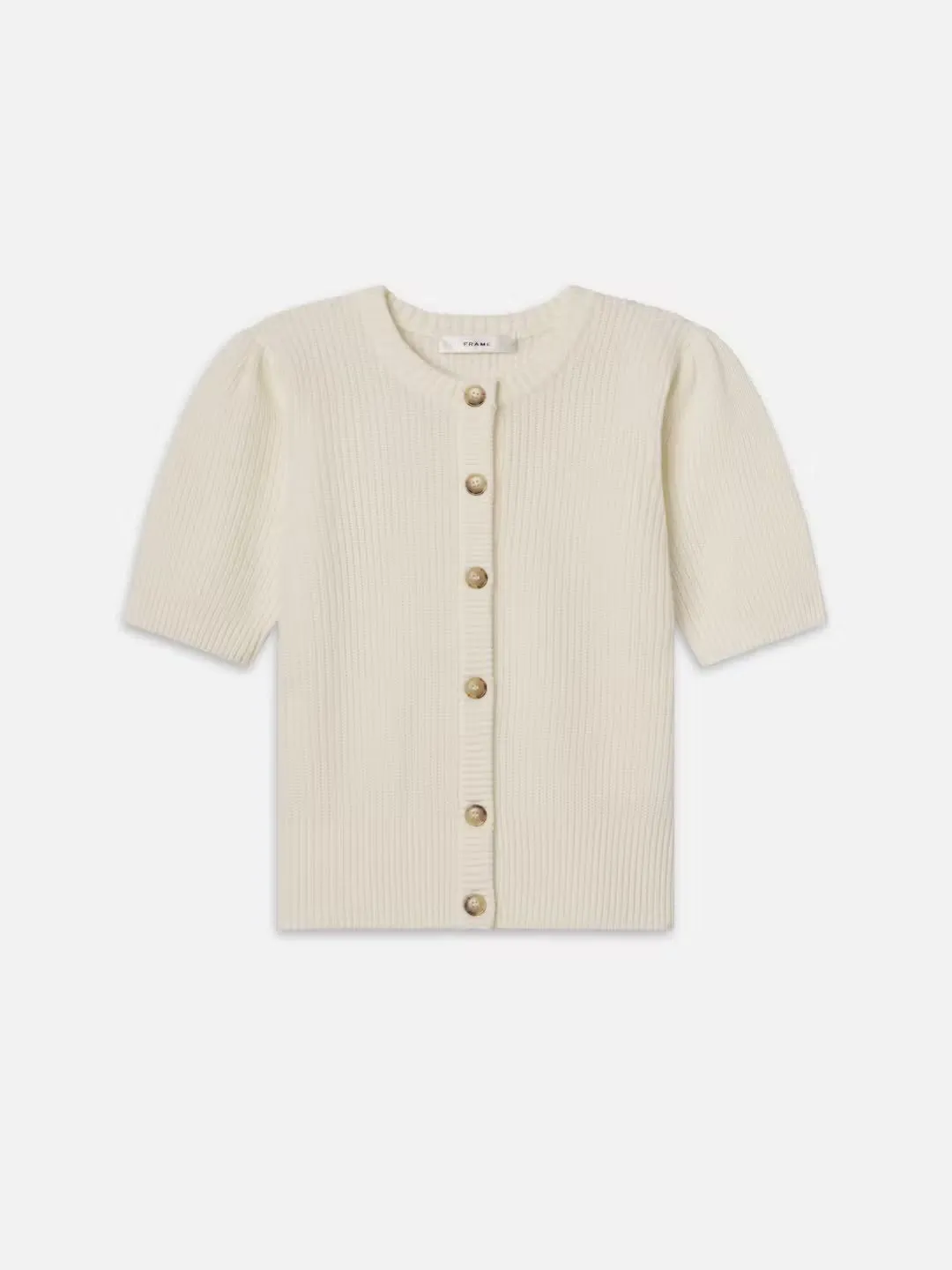 Shrunken Short Sleeve Cardigan