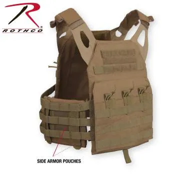 Side Armor Pouch Set for LACV (Lightweight Armor Carrier Vest) Coyote Brown