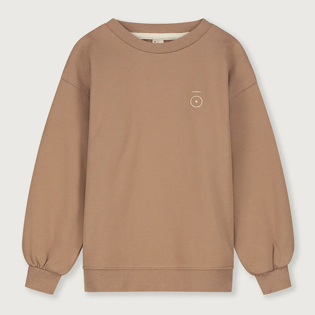 Sweater Dropped Shoulder 10Y Biscuit