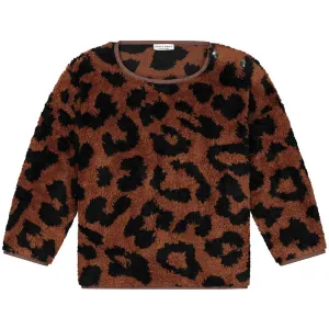 Sweater Fluffy Teddy Leopard