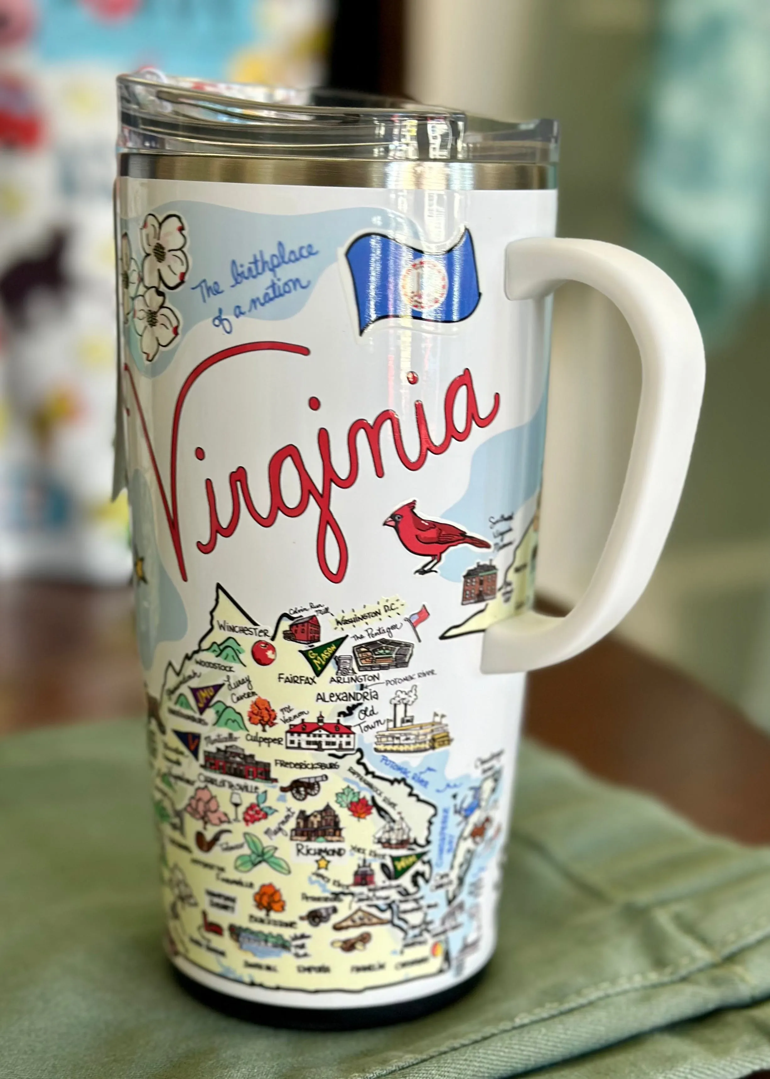 Virginia Travel Mugs by SWIG