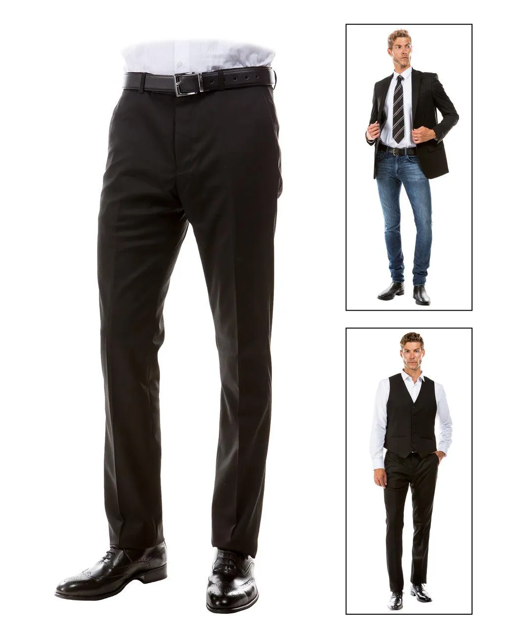 Zegarie Slim Fit Suit Separates Pants, Navy